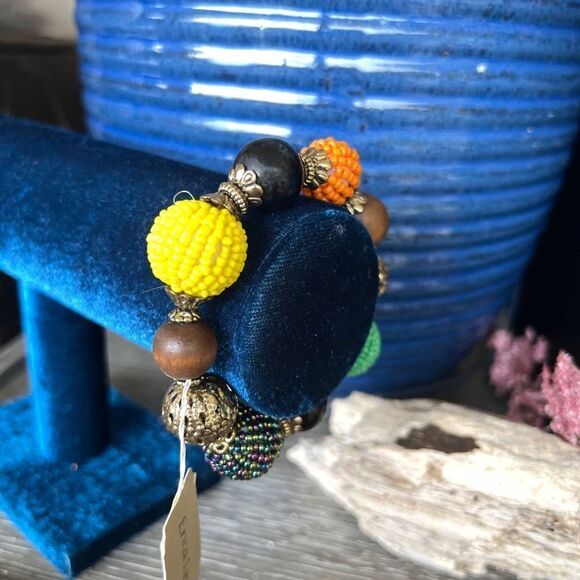 Chunky Retro Y2k Erica Lyons Fashion Bracelet $16ea / 3 for $25 - Picture 6 of 7